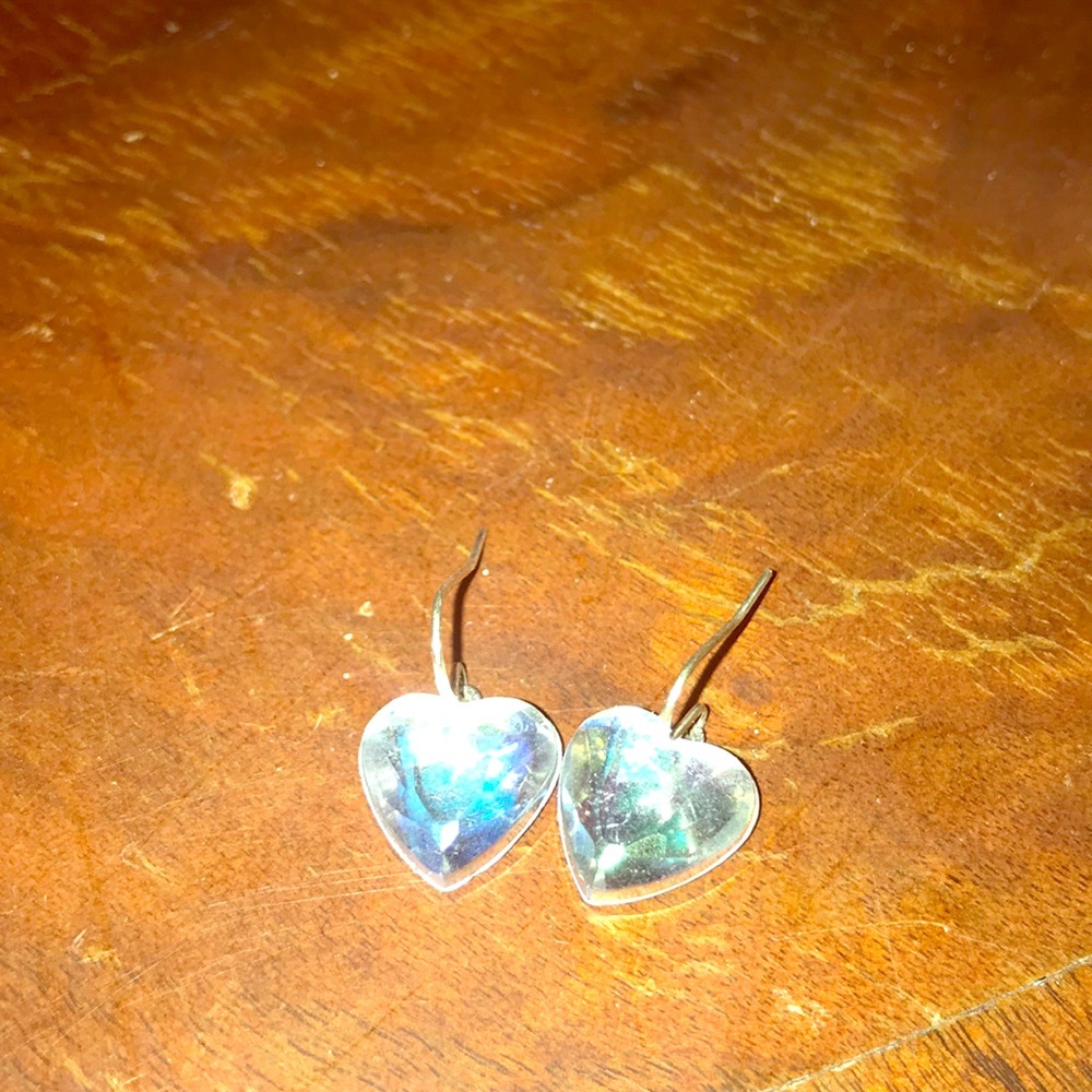 3 for $20 sale heart earrings crystal in acrylic